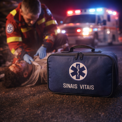 Bolsa Técnica Sinais Vitais (APH-107) - O Centro de Diagnóstico Portátil
