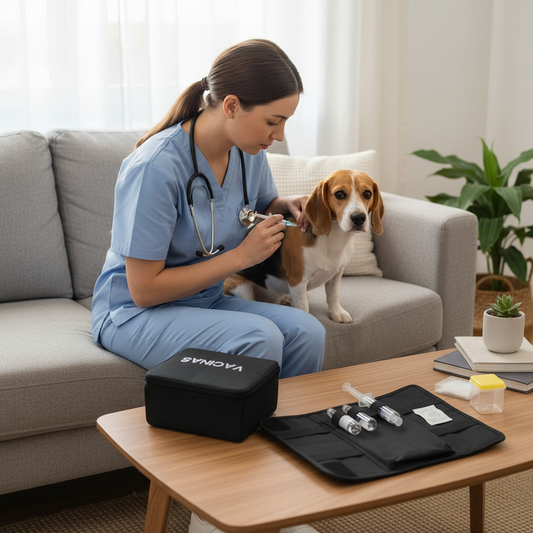 Kit Gestão de Fármacos Veterinários - Proteção para Vacinas e Ampolas