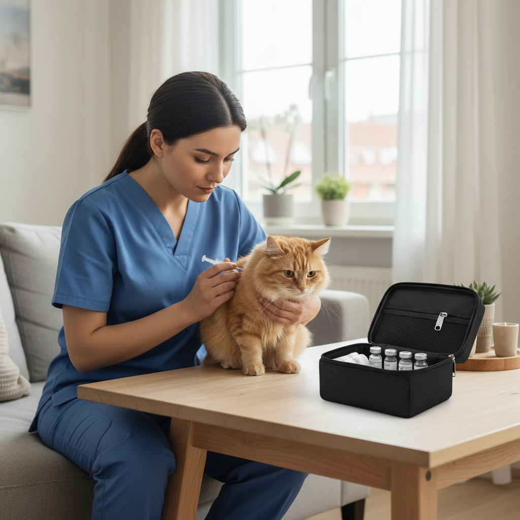 Case Porta Vacina 500ml - Blindagem Térmica e Mecânica para Veterinários